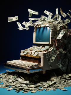 internet money!